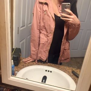 Rose pink, lightweight jacket